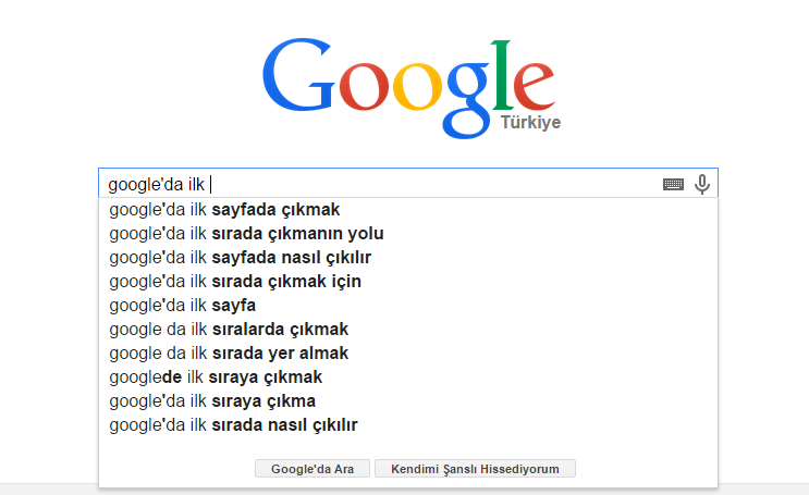 google'da ilk sıraya nasıl çıkılır