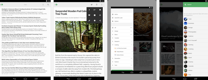 Feedly Blogs RSS News Reader Google Play de Android Uygulamaları